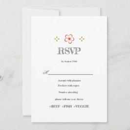 Convites  Japanese Plum Blossom Design