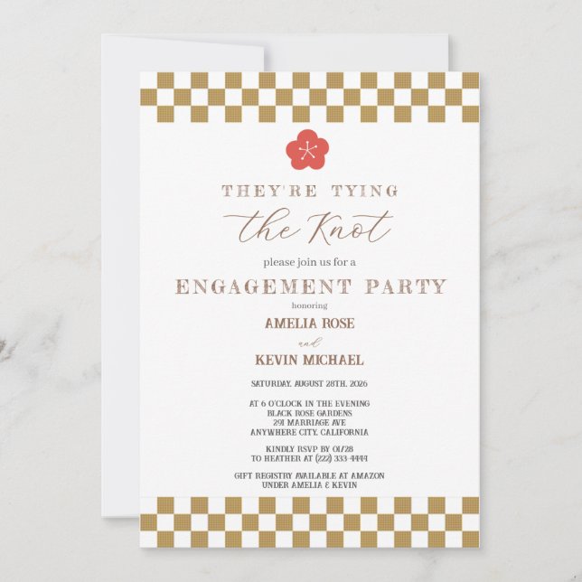 Convites Japanese Touch Bridal (Frente)