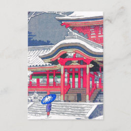 Convites Japanese Winter