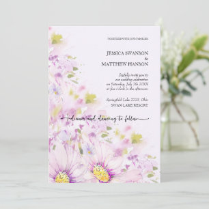 Convites Jardim Boho Floral Primavera Verão