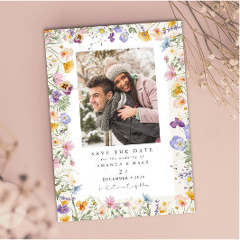 Convites Jardim Botânico de Boho Primavera, Flores Selvagen