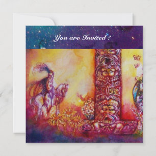 CONVITES JARDIM DAS SOMBRAS PERDIDAS - CAVALEIRO E CAVALO