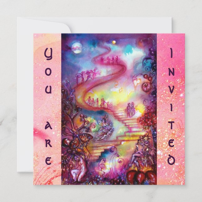 CONVITES JARDIM DAS SOMBRAS PERDIDAS / ESCADAS MÍSTICAS (Frente)