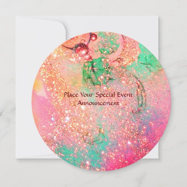 CONVITES JARDIM DAS SOMBRAS PERDIDAS / MONOGRAMA DE BORBOLE (Frente)