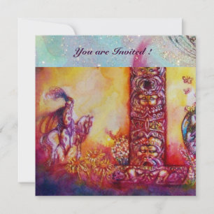 CONVITES JARDIM DAS SOMBRAS PERDIDAS - NOITE E CAVALO