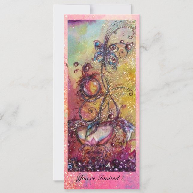 CONVITES JARDIM DAS SOMBRAS PERDIDAS, PLANTA BORBOLETA MÁGI (Frente)