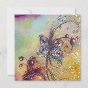 Convites JARDIM DAS SOMBRAS PERDIDAS -PLANTA MARIPOSA,amare