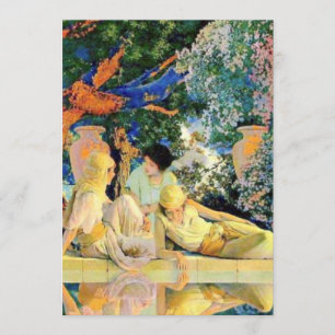 Convites Jardim De Alá Por Maxfield Parrish