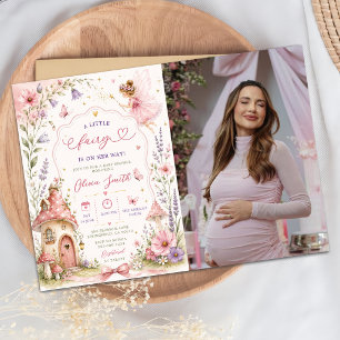 Convites Jardim de Fadas Meninas Florais Churrasco de Bebê