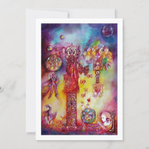 Convites JARDIM DE FEIRAS DE SOMBRAS PERDIDAS,Borboletas Pi