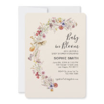 Jardim De Flor Selvagem Bebê Em Sangue