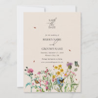 Jardim de flor selvagem e casamentos de insetos