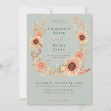 Jardim de Girassóis Modernos Florais Casamento