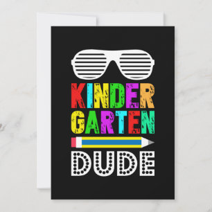 Convites Jardim de Infância Meu Primeiro Dia De Volta