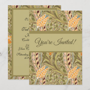 Convites Jardim de Narcisos Flor Clássica Bota William Morr