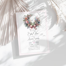 Jardim de Pastéis Floresce: Chá de Bebê Floral Bow
