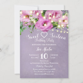 Convites Jardim de Rosas Silvestres | Festa de Aniversário 