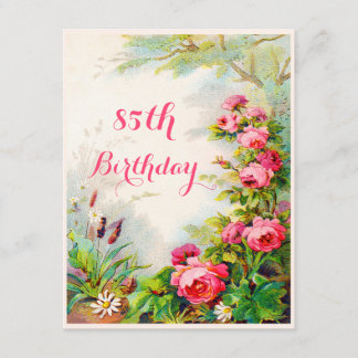 Convites Jardim de Rosas Vitorianos de 85 anos de idade