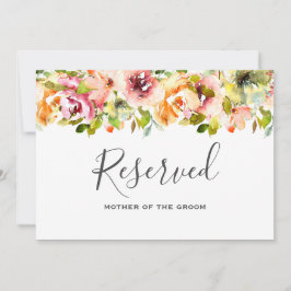 Convites Jardim de Verão Aquarela Floral Casamento