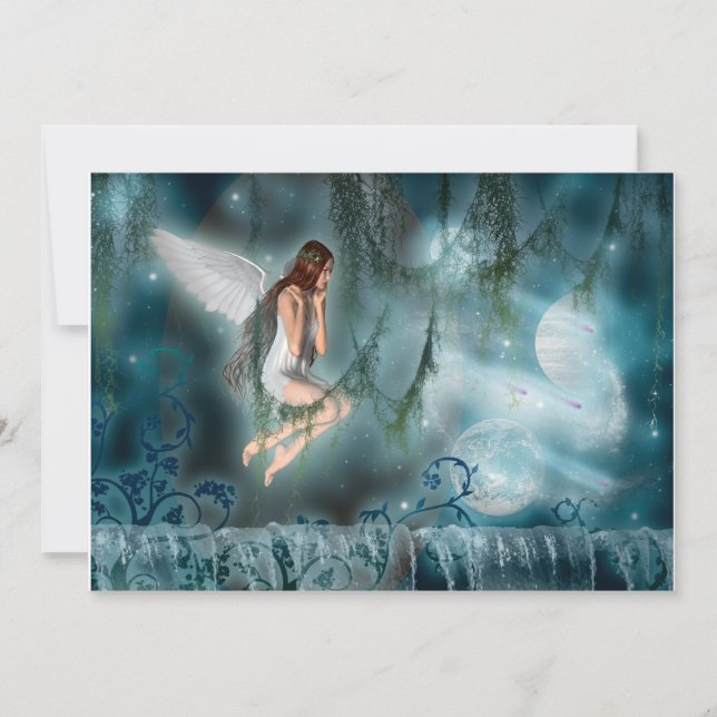 Convites Jardim espacial secreto (Frente)