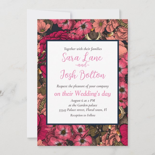 Convites Jardim Tarantula 4 (Frente)