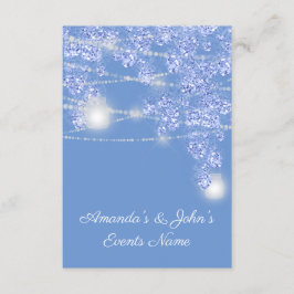 Convites Jarras de Luzes de Casamento Rustico Brilho Azul F