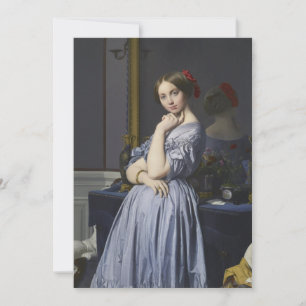 Convites Jean-Auguste-Dominique Ingres - Comtesse d'Hausson