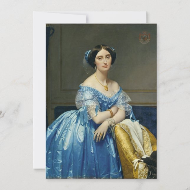 Convites Jean-Auguste-Dominique Ingres - Joséphine-Éléonore (Frente)