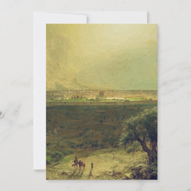 Convites Jerusalém do Monte das Oliveiras (Frente)