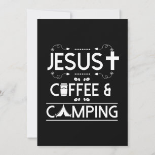 Convites Jesus Café e Camping