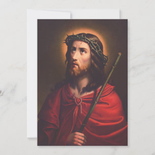 Convites Jesus com Coroa de espinhos
