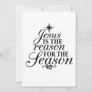 Convites Jesus É A Razão Do Natal Da Época