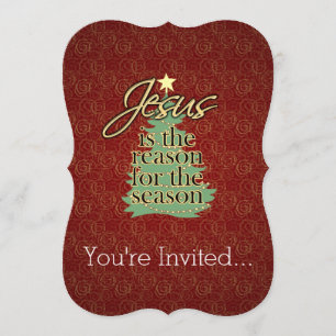 Convites Jesus é o Natal do cristão da razão