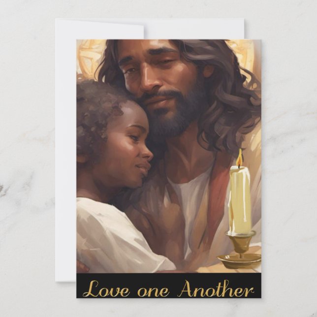 Convites Jesus e Poser Cristão Infantil (Frente)