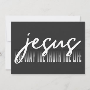 Convites Jesus O Caminho A Verdade A Vida