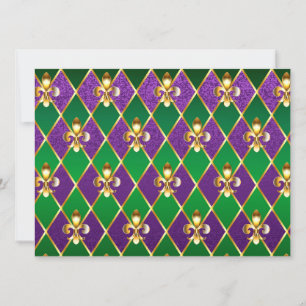 Convites Jewelry Background Mardi Gras