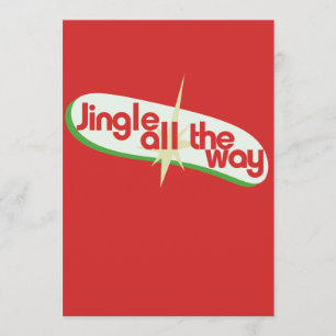 Convites Jingle até o Natal retrô