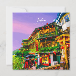 Convites Jiufen, Taiwan - Antiga Casa de Chá