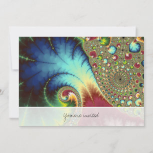 Convites Joanie 50 Fractal Art