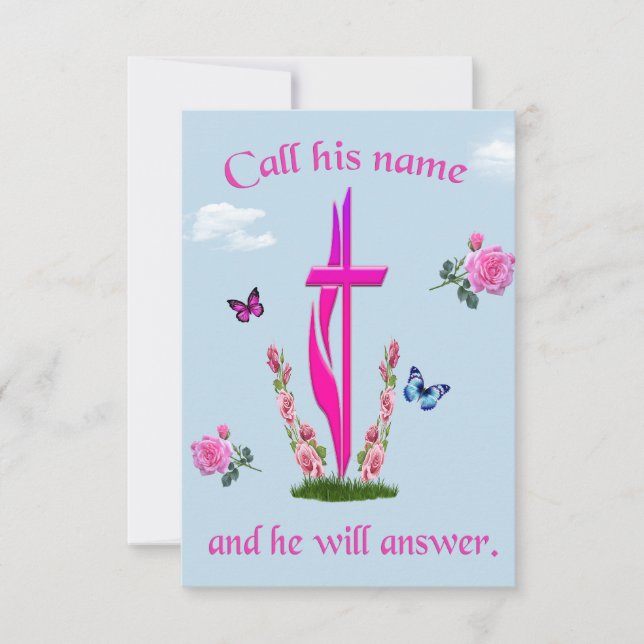 Convites João 3:16 (Frente)