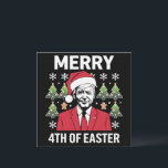 Convites Joe Biden Christmas Santa Hat Feliz 4° Páscoa<br><div class="desc">Engraçado Joe Biden Natal Santa Hat Feliz 4º De Páscoa Xmas</div>