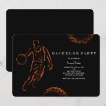 Jogador de basquetebol Solteiro / Esporte Festa de