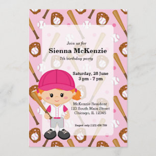 Convites Jogador de beisebol