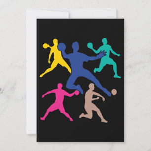 Convites Jogador de bola de dodgeball para homens Gaga Ball