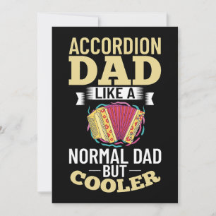 Convites Jogador de Instrumentos Musicais Mens Accordion Le