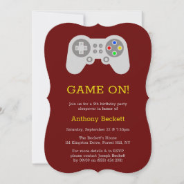 Convites Jogador moderno de qualquer idade