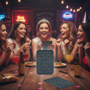 Convites Jogo de Bingo festa de solteira Chá de panela Di