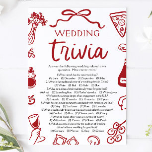 Convites Jogo de Chá de panela de Casamento de Pizza Desenh