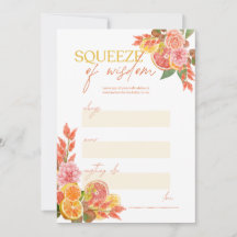 Jogo de Chuva de Presentes Squeeze of Wisdom
