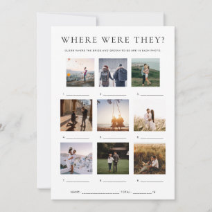 Convites Jogo de Fotos de Férias Onde Estavam Quinn